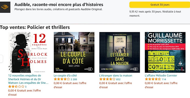 Audible : livres audio les plus écoutés en 2023 Audible : voici les (33) livres audio les plus écoutés en 2023